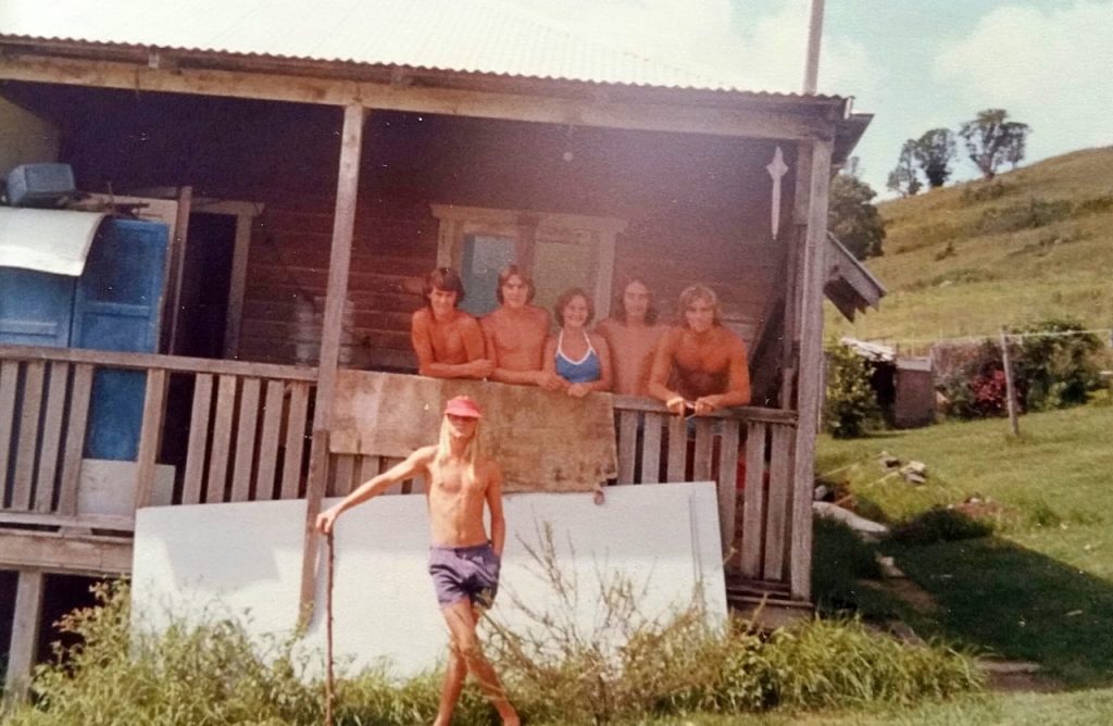 A photo of the Thompson's house in Lismore, NSW.